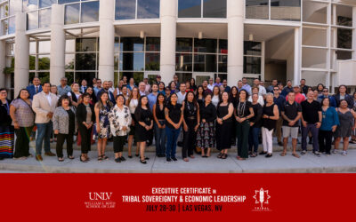 Tribal Leadership Council and UNLV Indian Nations Gaming & Governance Progam Launches Inaugural Executive Certificate in Tribal Sovereignty & Economic Leadership